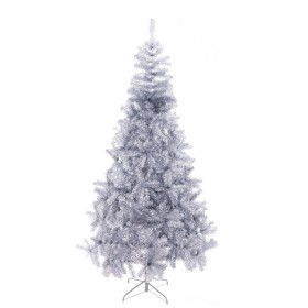 Christmas Tree Silver Metal Plastic 110 x 110 x 210 cm by BigBuy Home, Christmas - Ref: S8806616, Price: 84,48 €, Discount: %