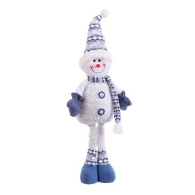 Boneco de neve Branco 21 X 11 X 54 CM de BigBuy Home, Natal - Ref: S8806625, Preço: 14,74 €, Desconto: %