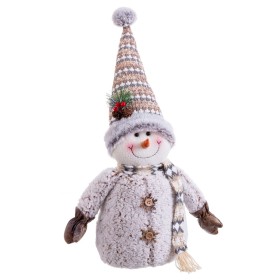 Boneco de neve Multicolor 22 X 16 X 39 CM de BigBuy Home, Natal - Ref: S8806628, Preço: 13,26 €, Desconto: %