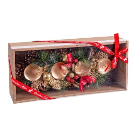 Weihnachtsbaumkugel Trauben Braun Kunststoff 22 x 22 x 33 cm | Tienda24 - Global Online Shop Tienda24.eu