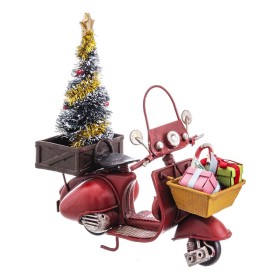 Décorations de Noël Rouge Multicouleur Moto 11,7 X 5,5 X 12 CM de BigBuy Home, Noël - Réf : S8806662, Prix : 13,26 €, Remise : %