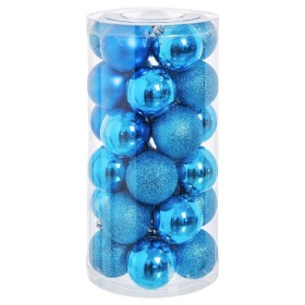 Boules de Noël Plastique Ø 6 cm 16 x 16 x 31 cm (30 Unités) de BigBuy Home, Noël - Réf : S8806675, Prix : 10,26 €, Remise : %