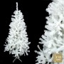 Christmas Tree White PVC Metal Polyethylene 110 x 110 x 210 cm | Tienda24 - Global Online Shop Tienda24.eu