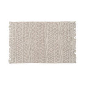 Alfombra Home ESPRIT Blanco Marrón Boho 75 x 175 x 1 cm | Tienda24 - Global Online Shop Tienda24.eu