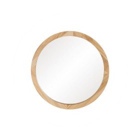 Wall mirror DKD Home Decor 78,5 x 2,5 x 78,5 cm Golden Brown Aluminium Mango wood | Tienda24 - Global Online Shop Tienda24.eu