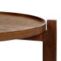 Centre Table Brown Mango wood 81 x 81 x 46 cm | Tienda24 - Global Online Shop Tienda24.eu