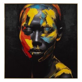 Set of 2 pictures Canvas African Woman 70 x 50 x 1,5 cm (6 Units) | Tienda24 - Global Online Shop Tienda24.eu