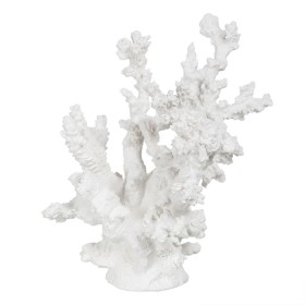 Figurine Décorative Blanc Résine Corail 17 x 17 x 20 cm de BigBuy Home, Objets de décoration - Réf : S8806832, Prix : 18,86 €...