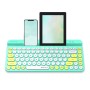 Teclado A4 Tech A4TKLA47188 Amarillo Blanco Verde