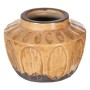 Vaso Marrone Ceramica 11,5 X 11,5 X 8,5 CM | Tienda24 - Global Online Shop Tienda24.eu