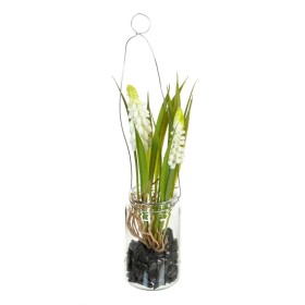 Decorative Plant Polyester Polyethylene Iron 7 x 7 x 18 cm by BigBuy Home, Artificial Plants - Ref: S8806853, Price: 4,11 €, ...