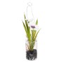 Decorative Plant Polyester Polyethylene Iron 7 x 7 x 18 cm | Tienda24 - Global Online Shop Tienda24.eu