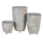 Planter Grey Cement 12,5 X 12,5 X 16 CM | Tienda24 - Global Online Shop Tienda24.eu