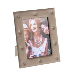 Fotorahmen 16,5 x 21,5 x 2 cm Kristall Beige Weiß Kunststoff (6 Stück) | Tienda24 - Global Online Shop Tienda24.eu