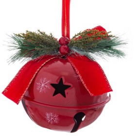 Hanging decoration Red 14 x 14 x 26 cm by BigBuy Home, Christmas - Ref: S8806929, Price: 14,39 €, Discount: %