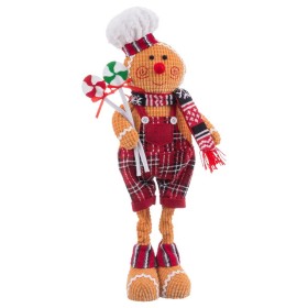 Gingerbread Man Multicolour 21 x 11 x 56 cm by BigBuy Home, Christmas - Ref: S8806936, Price: 21,71 €, Discount: %