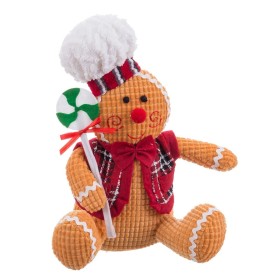 Bonhomme en pain d'épices Multicouleur 23 x 18 x 28 cm de BigBuy Home, Noël - Réf : S8806938, Prix : 17,23 €, Remise : %