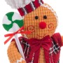 Boneco de gengibre Multicolor 23 x 18 x 28 cm de BigBuy Home, Natal - Ref: S8806938, Preço: 17,23 €, Desconto: %