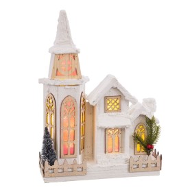 Accesorio para Belén de Navidad Natural Iglesia 28 X 9 X 39 CM de BigBuy Home, Navidad - Ref: S8806968, Precio: 26,02 €, Desc...