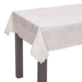 Nappe Ivoire Polyester 150 x 220 cm de BigBuy Home, Accessoires de fête - Réf : S8806991, Prix : 17,12 €, Remise : %