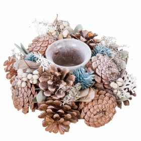 Christmas bauble White 18 x 18 x 8,5 cm by BigBuy Home, Christmas - Ref: S8806997, Price: 9,16 €, Discount: %