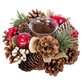 Christmas bauble Multicolour Natural 18 x 18 x 8,5 cm by BigBuy Home, Christmas - Ref: S8807020, Price: 9,16 €, Discount: %