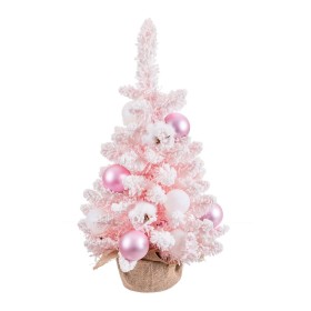 Christmas Tree Pink PVC 25 x 25 x 60 cm by BigBuy Home, Christmas - Ref: S8807025, Price: 29,27 €, Discount: %