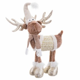 Figure Natural Deer 35 x 20 x 61 cm by BigBuy Home, Christmas - Ref: S8807058, Price: 31,53 €, Discount: %