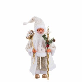 Figura Decorativa Gnomo Branco Vermelho Cinzento Poliéster Madeira Areia 20 x 100 x 25 cm (8 Unidades) | Tienda24 - Global Online Shop Tienda24.eu