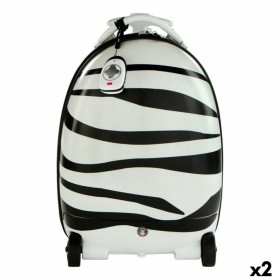 Zaino Trolley Rastar Per bambini Radiocomando Zebra 2,4 GHz 34 x 48 x 27,5 cm (2 Unità) di Rastar, Zainetti per bambini - Rif...