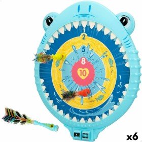 Zielscheibe Colorbaby Für Kinder Plattenspeicher Hai 25,5 x 30,5 x 2 cm (6 Stück) von Colorbaby, Klassische Dartboards - Ref:...