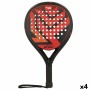 Racchetta da squash Aktive Nero/Rosso (4 Unità) | Tienda24 - Global Online Shop Tienda24.eu