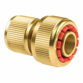 Water connector with shut off valve Gardena 5797-20 Aquastop Orange | Tienda24 Tienda24.eu