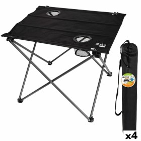 Folding Table Aktive Black Textile 61 x 51 x 50 cm (4 Units) by Aktive, Tables - Ref: S8901004, Price: 78,93 €, Discount: %