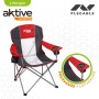 Camping Klappstuhl Aktive Dunkelgrau Rot 56 x 98 x 59 cm (4 Stück) | Tienda24 - Global Online Shop Tienda24.eu