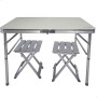 Conjunto de mesa com 2 cadeiras Aktive Dobrável Para campismo | Tienda24 - Global Online Shop Tienda24.eu