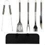 Utensílios para churrasco Aktive Silicone Aço inoxidável 12 Unidades 7,5 x 35 x 1,9 cm (5 Peças) | Tienda24 - Global Online Shop Tienda24.eu