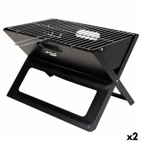 Barbacoa Portátil Aktive Negro Acero Hierro 45 x 30 x 29 cm de Aktive, Barbacoas portátiles - Ref: S8901057, Precio: 38,93 €,...