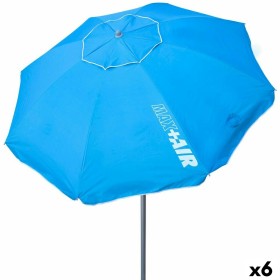 Solskærm Aktive Blau Aluminium Stahl 220 x 207,5 x 220 cm (6 Stück) von Aktive, Sonnenschirme - Ref: S8901084, Preis: 110,87 ...