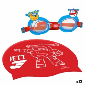 Swimming Cap and Goggles Super Wings Children's (12 Units) by Super Wings, Goggles - Ref: S8901090, Price: 20,67 €, Discount: %