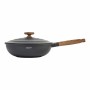 Frigideira Wok Oroley Nature Madeira Alumínio fundido 30 cm | Tienda24 Tienda24.eu