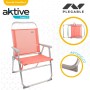 Chaise Pliante Aktive Flamingo Corail 48 x 88 x 50 cm (4 Unités) | Tienda24 - Global Online Shop Tienda24.eu