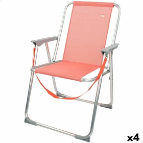 Chaise Pliante Aktive Flamingo Corail 44 x 76 x 45 cm (4 Unités) de Aktive, Chaises pliantes - Réf : S8901120, Prix : 66,66 €...