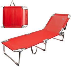 Beach sunbed Aktive 188 x 30 x 58 cm by Aktive, Sunloungers - Ref: S8901132, Price: 43,55 €, Discount: %