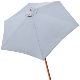 Parasol Aktive 300 x 240 x 300 cm Cinzento Madeira Ø 300 cm de Aktive, Sombrinhas - Ref: S8901166, Preço: 58,76 €, Desconto: %