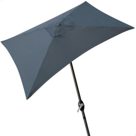 Parasol Aktive 200 x 235 x 120 cm Antracite Alumínio de Aktive, Sombrinhas - Ref: S8901178, Preço: 26,31 €, Desconto: %