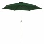 Parasol Aktive 300 x 245 x 300 cm Aluminium Vert | Tienda24 - Global Online Shop Tienda24.eu