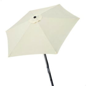 Parasol Aktive 270 x 236 x 270 cm Ø 270 cm Acier Aluminium Crème de Aktive, Parasols - Réf : S8901197, Prix : 40,32 €, Remise...