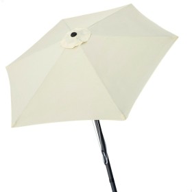 Parasol Aktive 300 x 248,5 x 300 cm Acier Aluminium Crème Ø 300 cm de Aktive, Parasols - Réf : S8901198, Prix : 48,87 €, Remi...