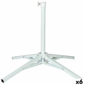 Base pour parapluie Aktive Blanc Métal 65 x 60,5 x 65 cm (6 Unités) de Aktive, Pieds de parasols - Réf : S8901208, Prix : 52,...